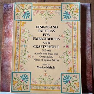 Designs and Patterns for Embroiderers and Craftspeople by Marion Nichols